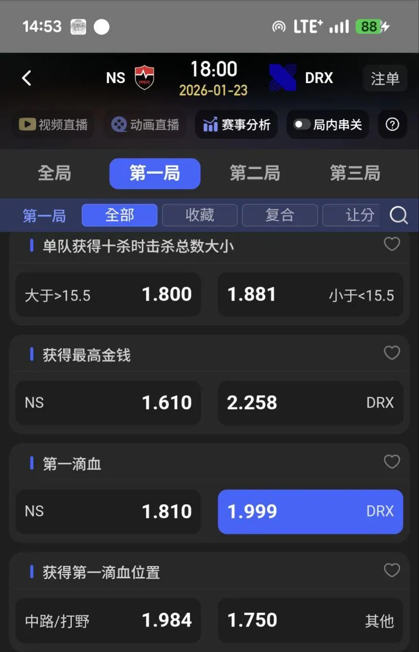 1/23 LOL電競賽事分享(僅供參考,不喜勿入) 圖片