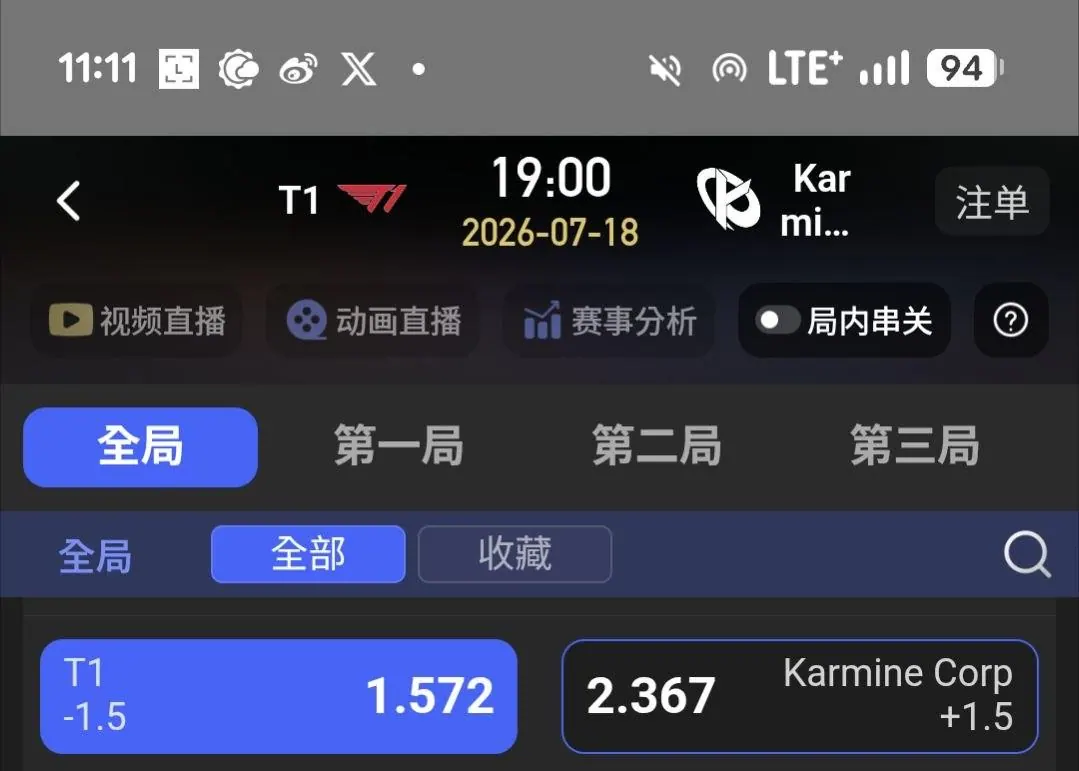 EWC LOL 賽事 推薦 7/18 (分析文) 圖片