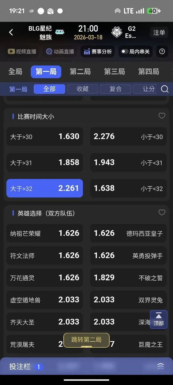 3/18 LOL賽事分享 圖片